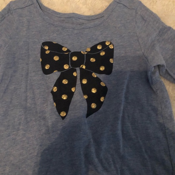 Gap Long Sleeve Ribbon t-shirt size 4T - Picture 2 of 4